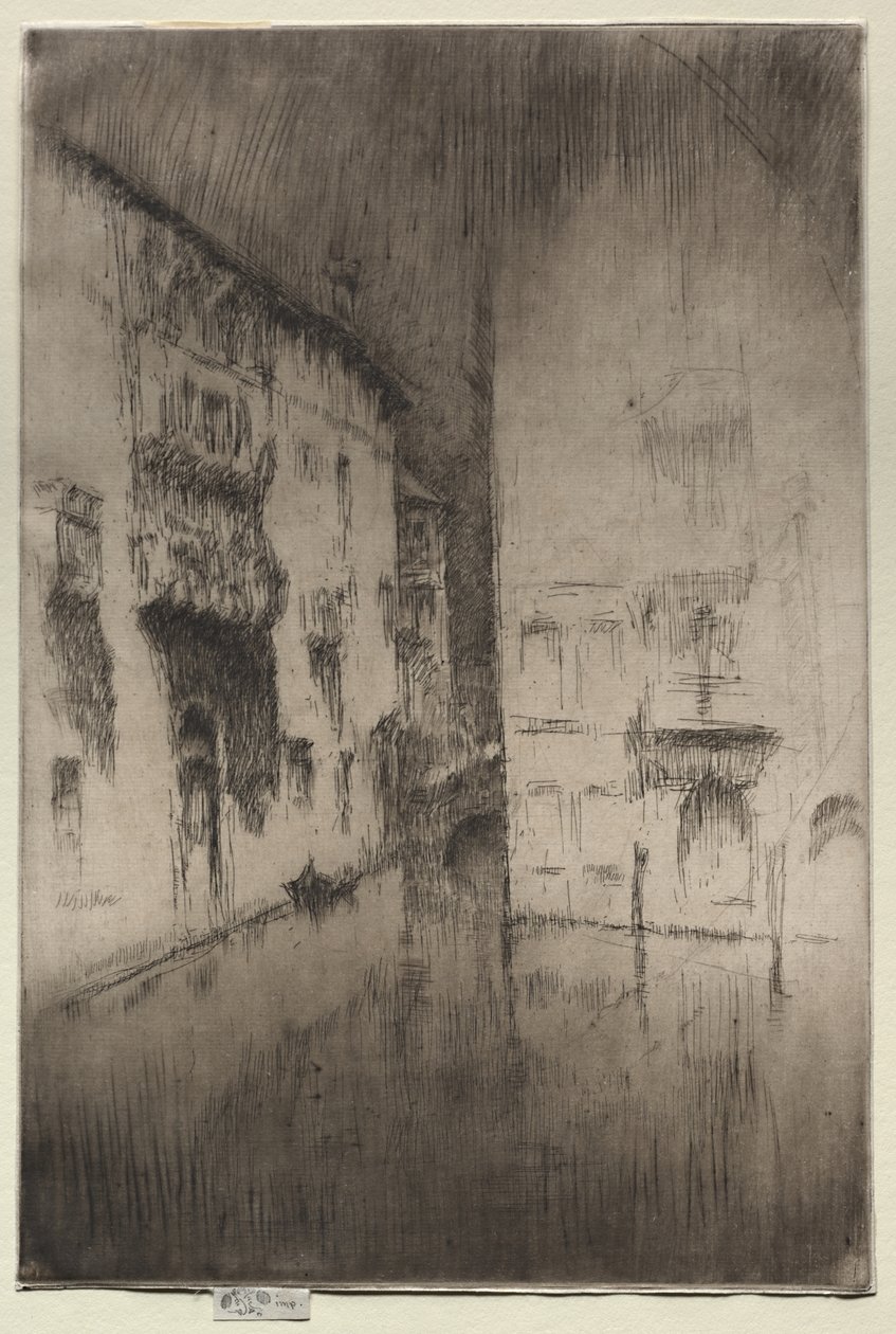 Nocturne:  Palaces af James McNeill Whistler
