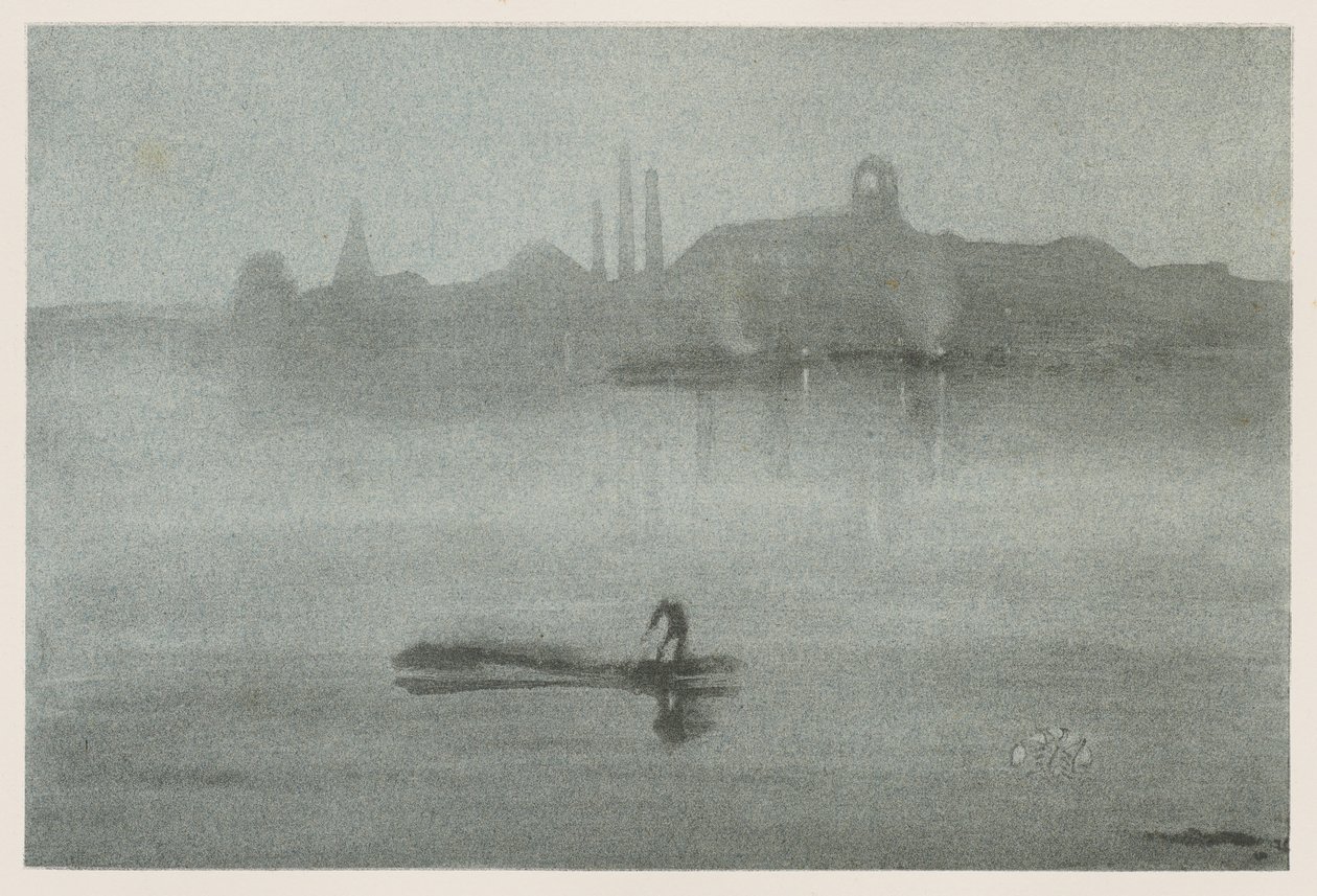 Nocturne: Floden ved Battersea af James McNeill Whistler