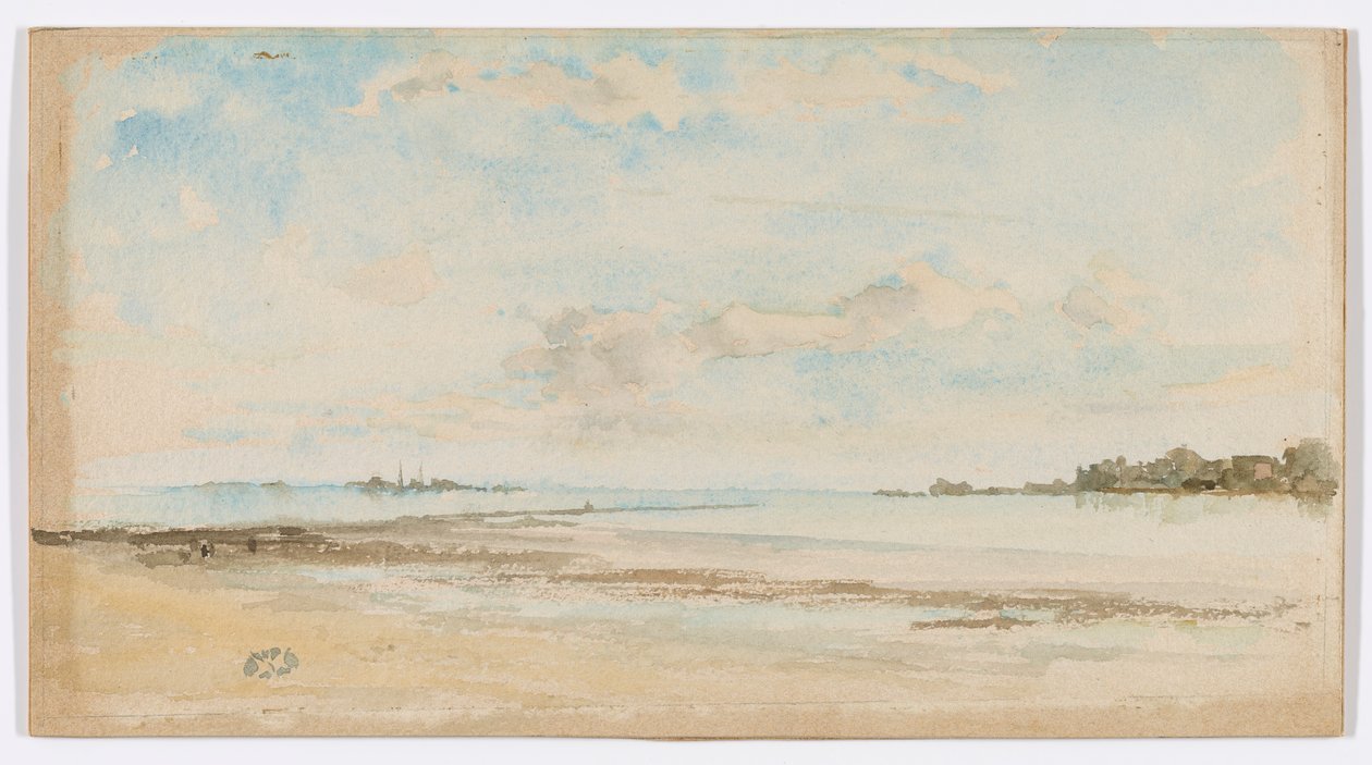Note i blå og opal-jersey af James Abbott McNeill Whistler