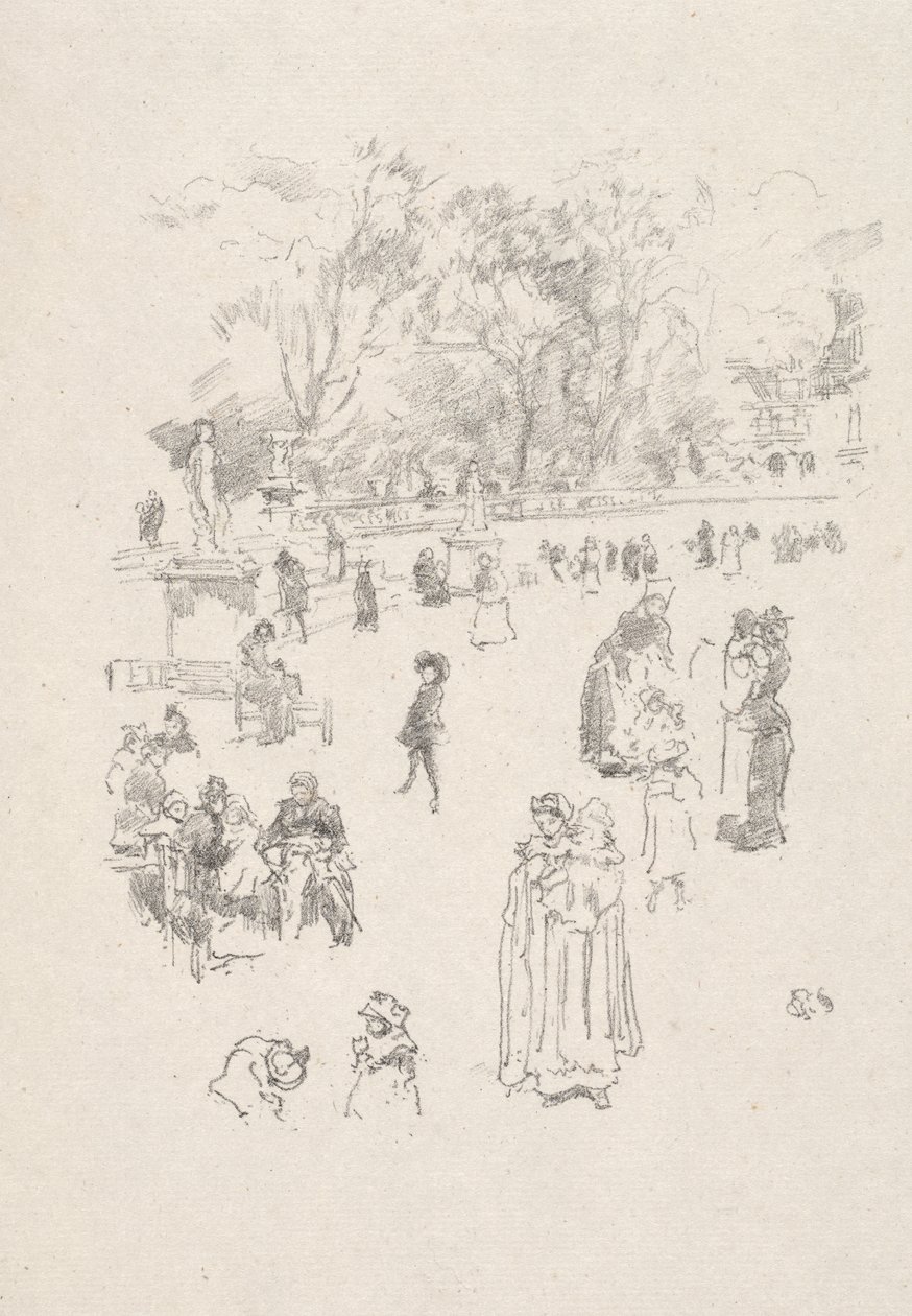 Barnepiger af James McNeill Whistler