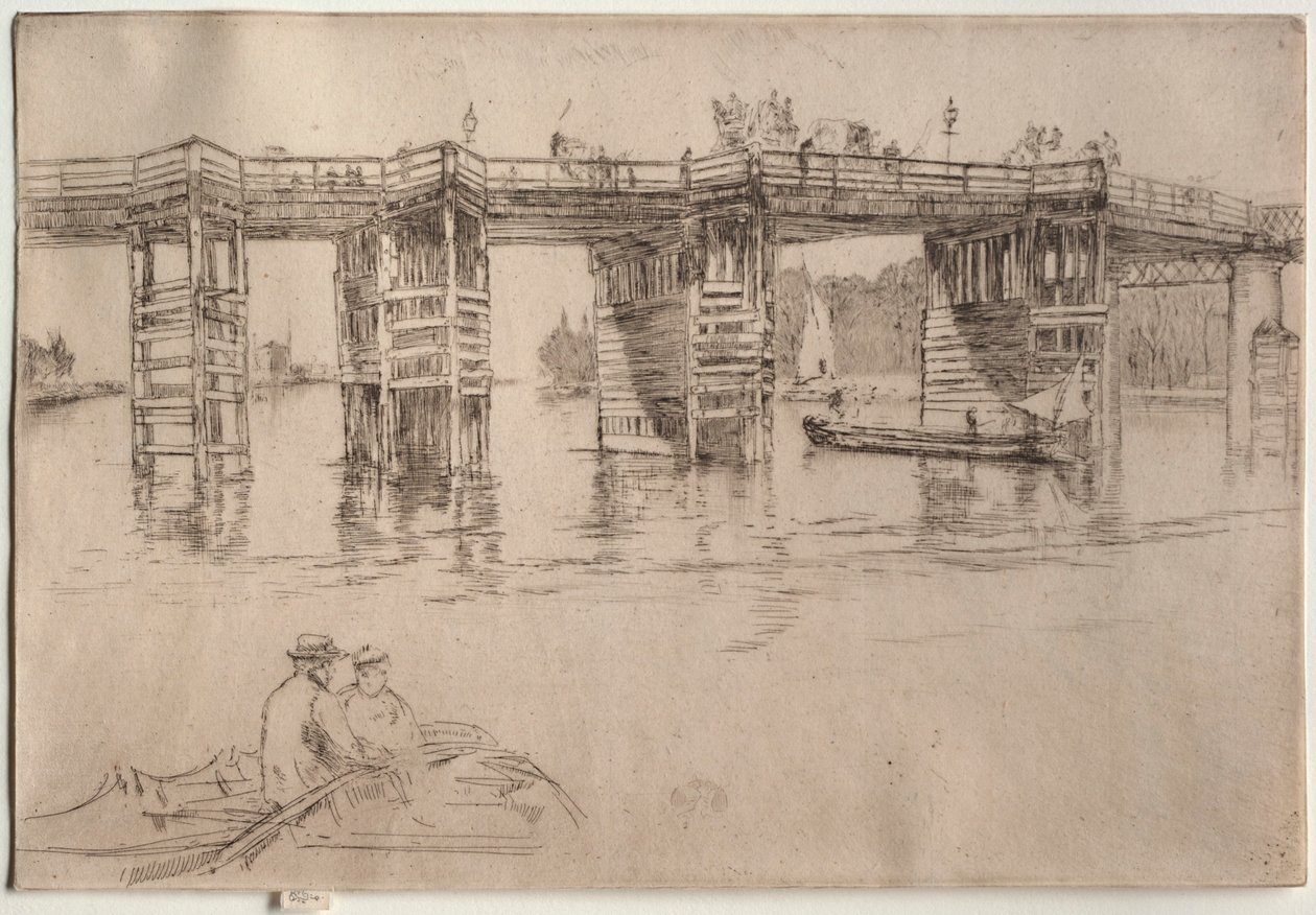 Den gamle Putney-bro af James McNeill Whistler