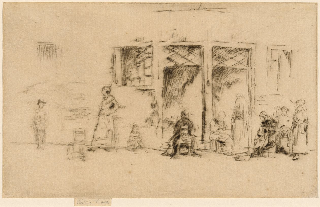 Gammel dame af James Abbott McNeill Whistler