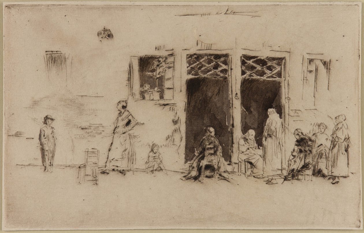 Gammel dame af James Abbott McNeill Whistler