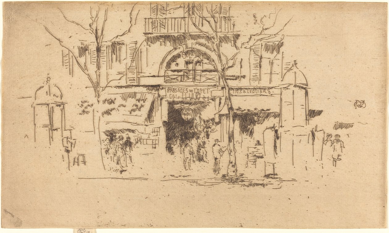 Operaens passager af James Abbott McNeill Whistler