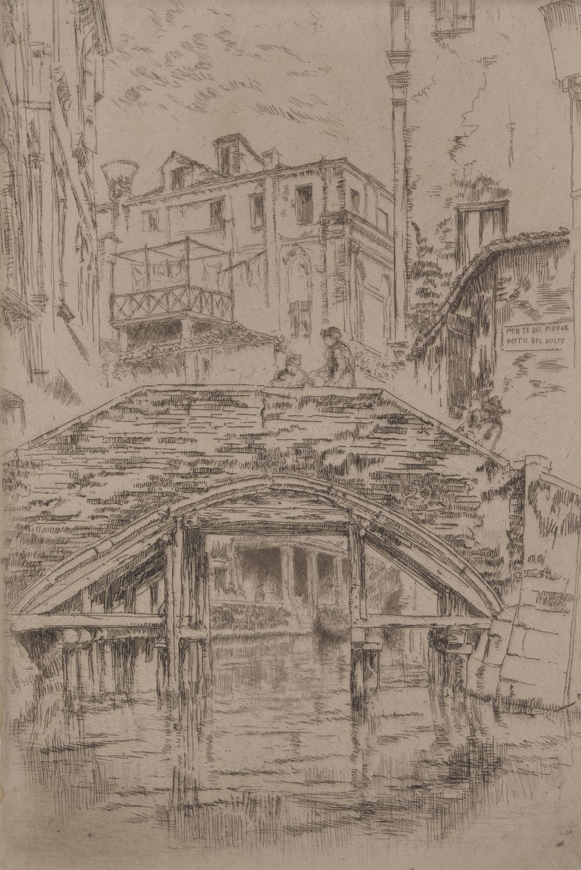 Piovan-broen af James McNeill Whistler