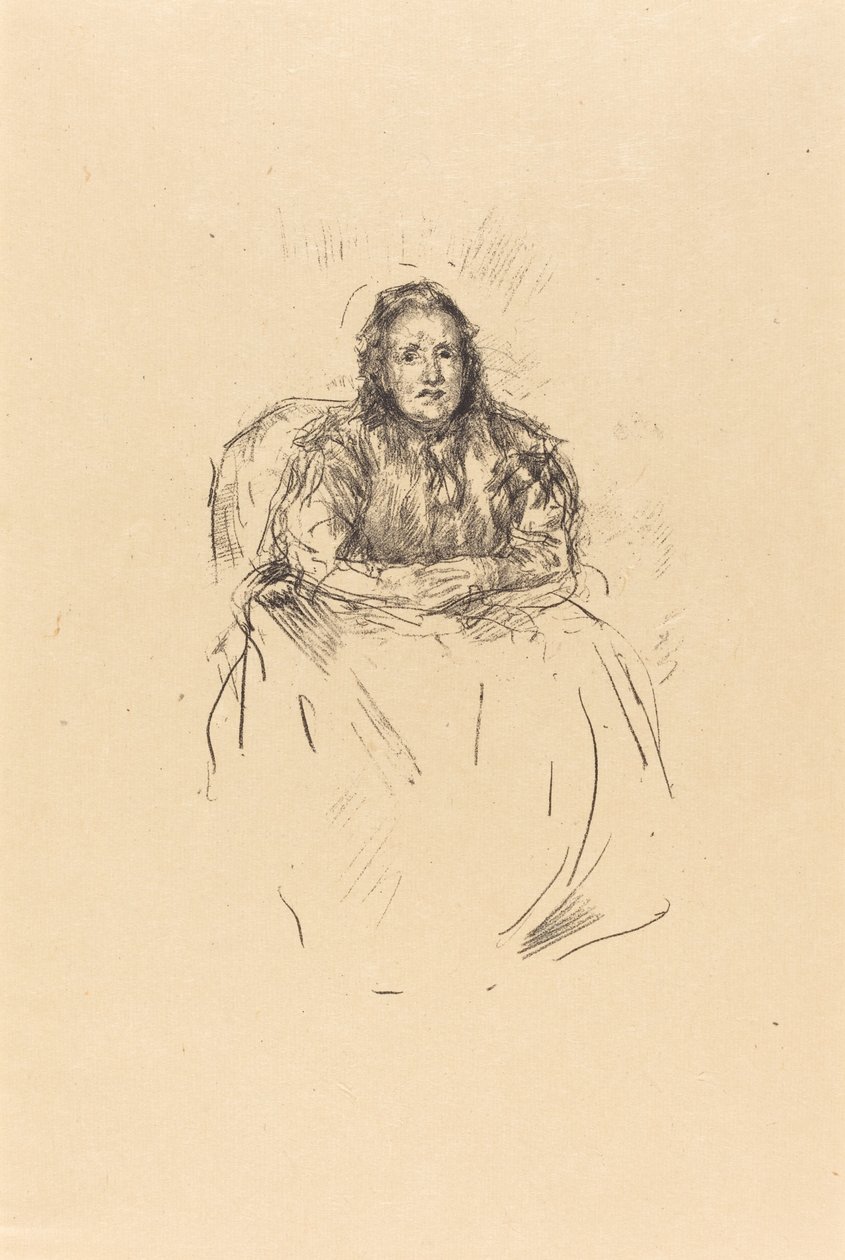 Portrætstudie: Fru Philip af James Abbott McNeill Whistler