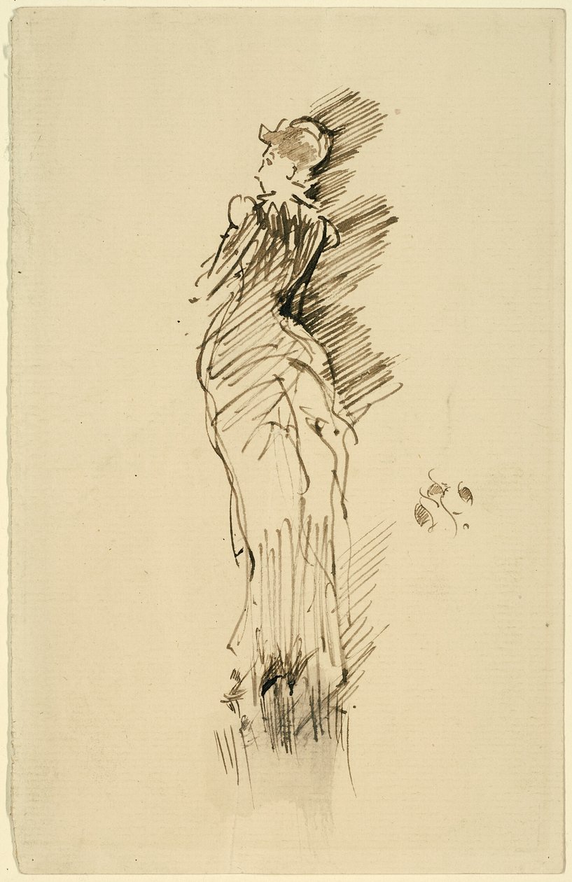 Portræt af Miss Maud Franklin af James McNeill Whistler