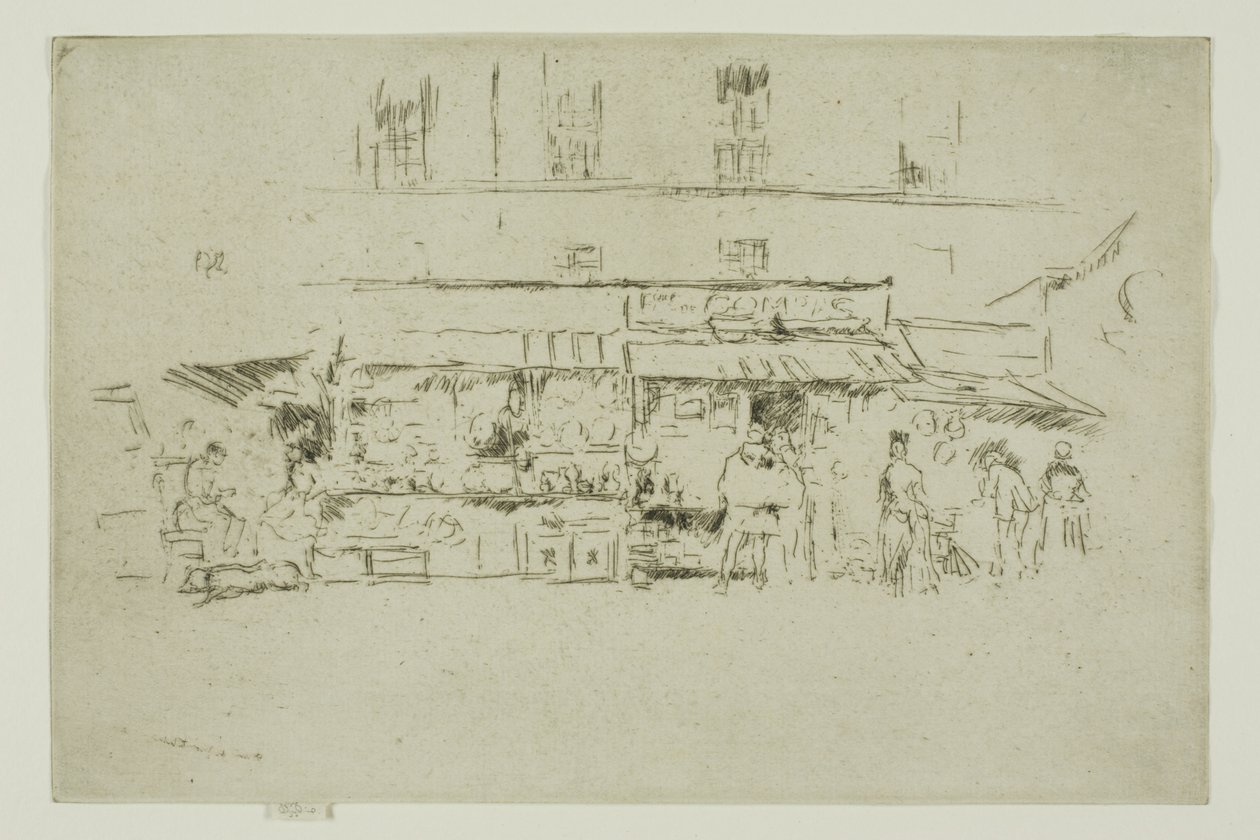 Monte Bell O ved kajen af James Abbott McNeill Whistler