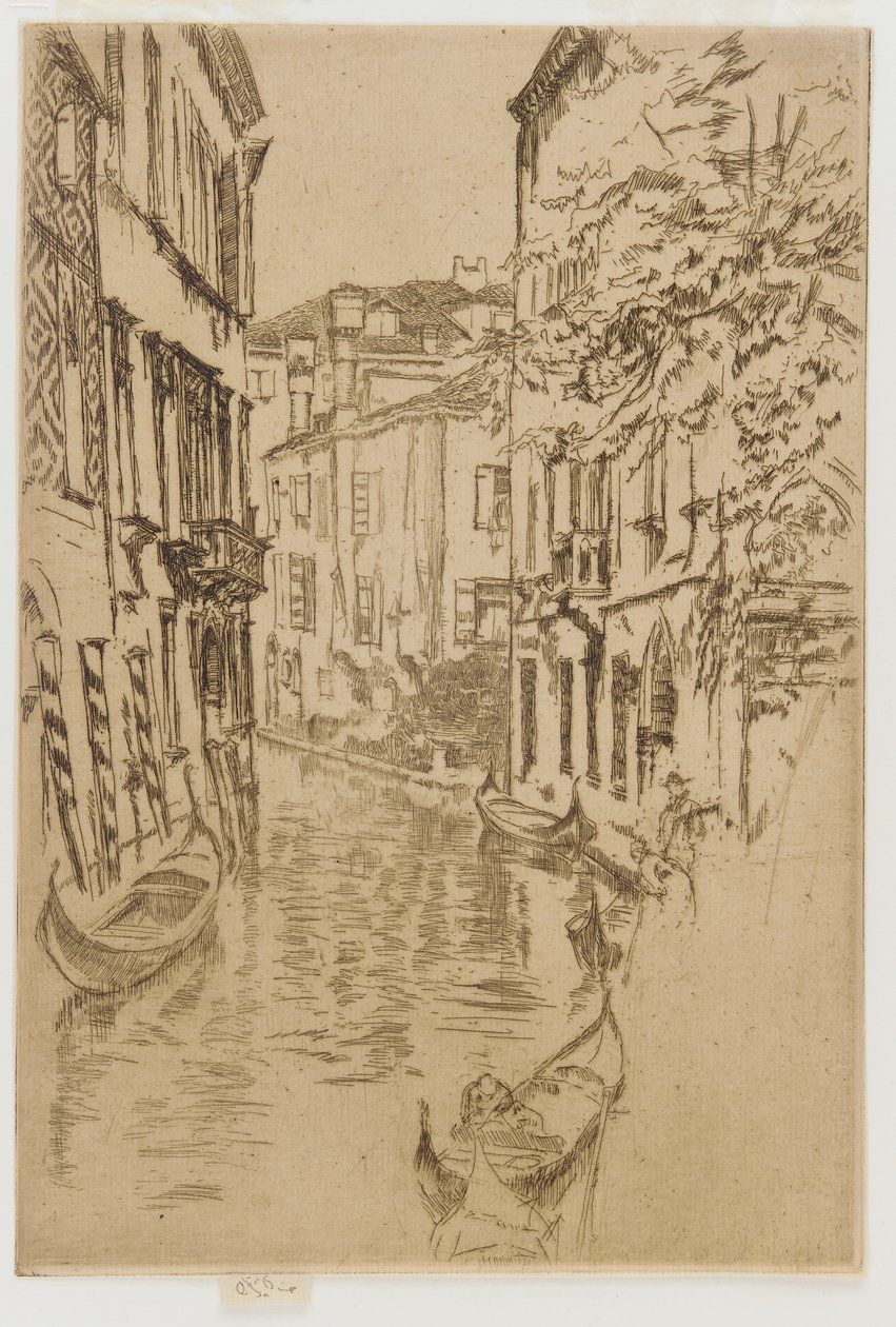 Stille kanal af James Abbott McNeill Whistler