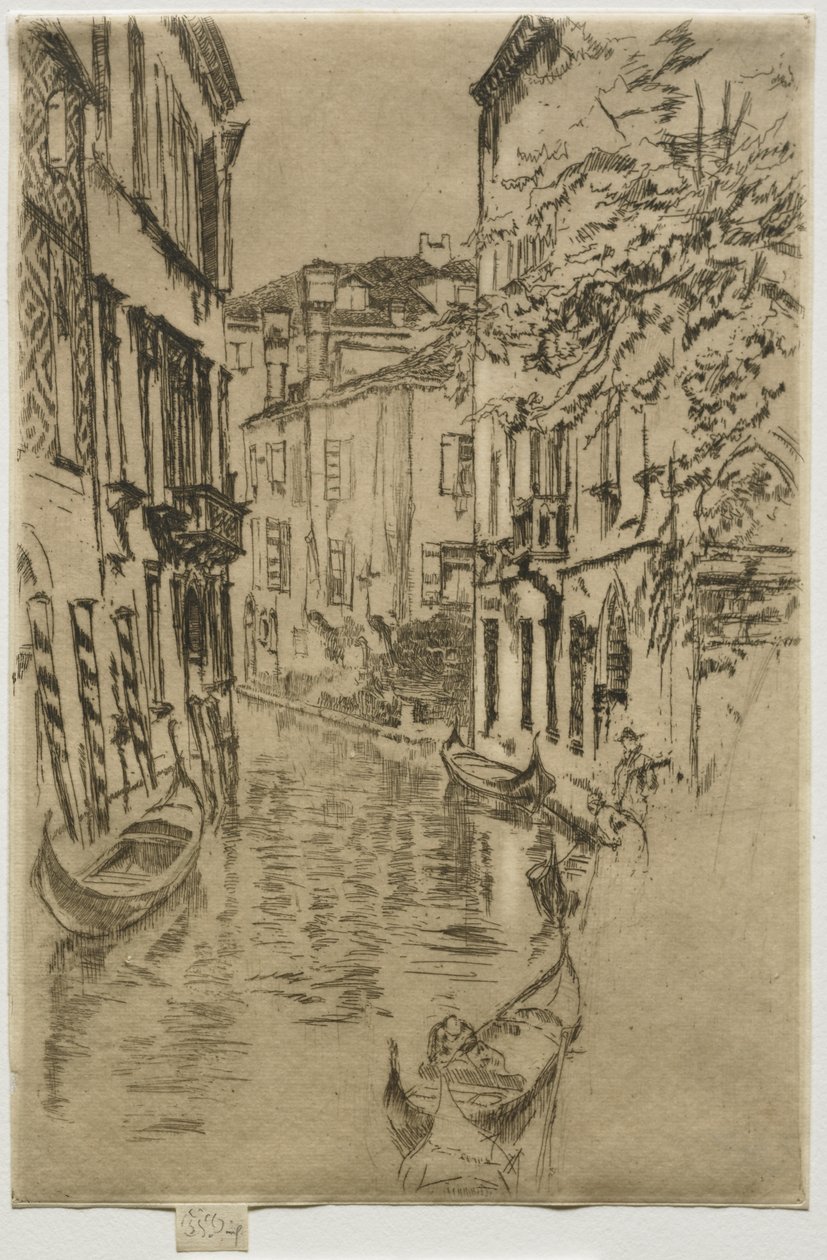 Den stille kanal af James McNeill Whistler