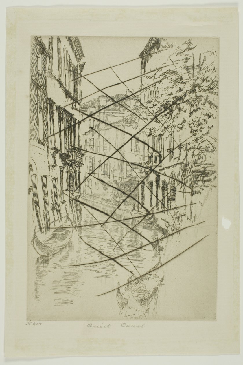 Den stille kanal af James McNeill Whistler