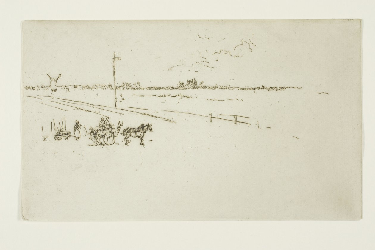 Jernbanestation, Voves af James McNeill Whistler