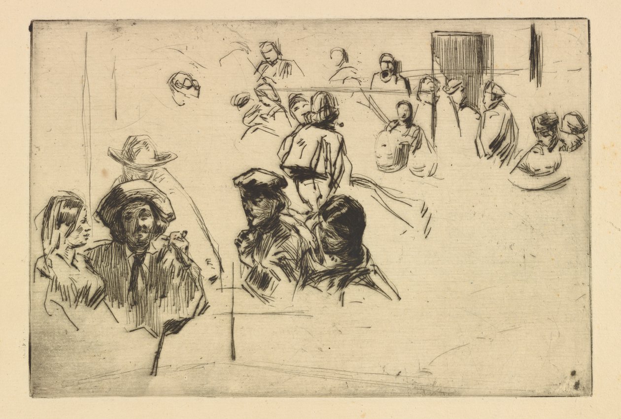 Ratcliffe Highway af James Abbott McNeill Whistler