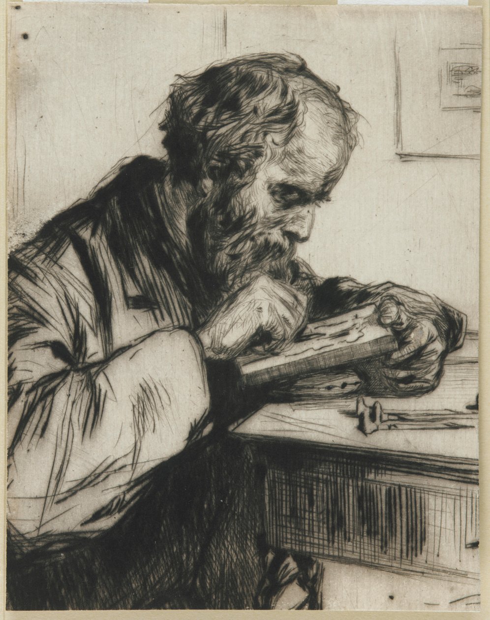 Riault (Trægravøren) af James Abbott McNeill Whistler