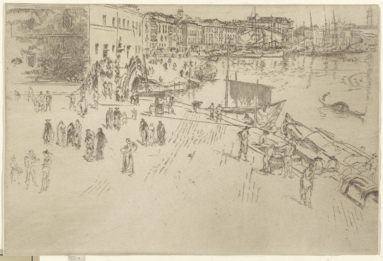 Riva, nr. 1 af James Abbott McNeill Whistler