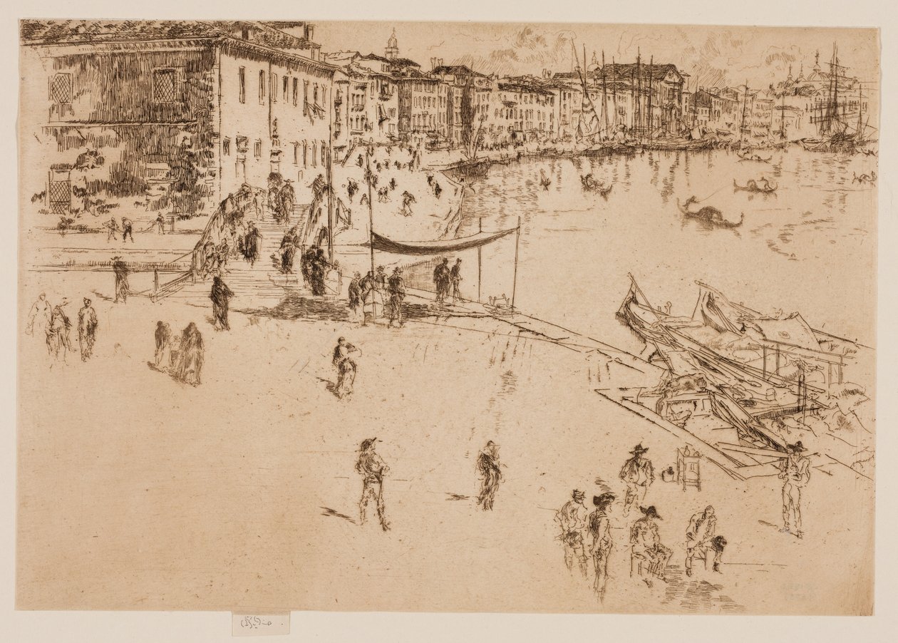 Riva, nr. 2 af James Abbott McNeill Whistler
