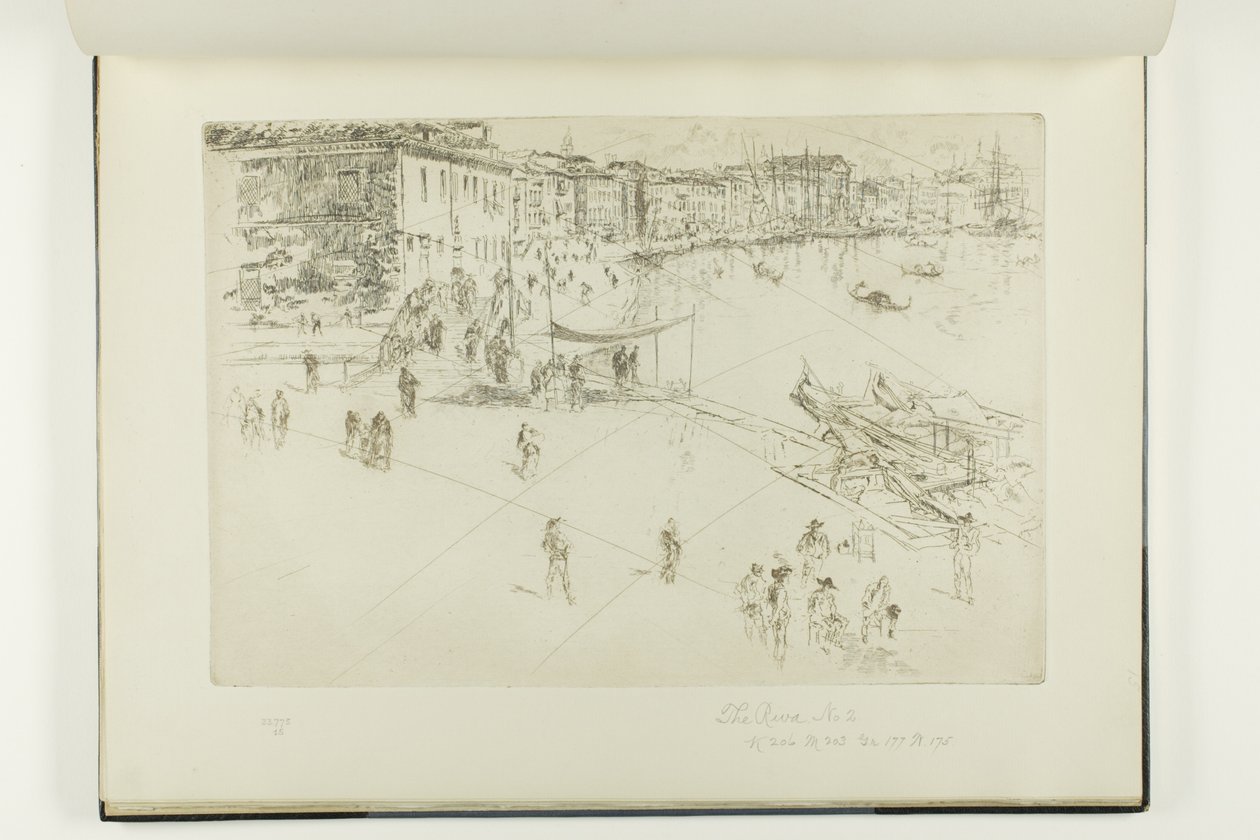 Riva, nr. 2 af James McNeill Whistler