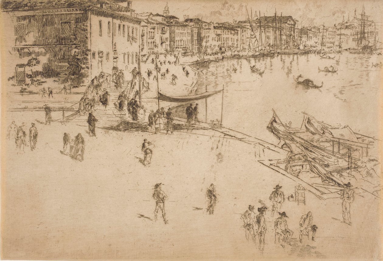 Riva, nr. 2 af James McNeill Whistler