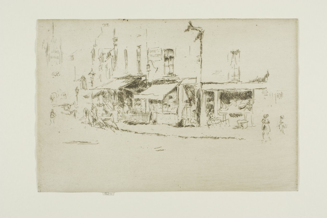 Rochester Row, Westminster af James Abbott McNeill Whistler