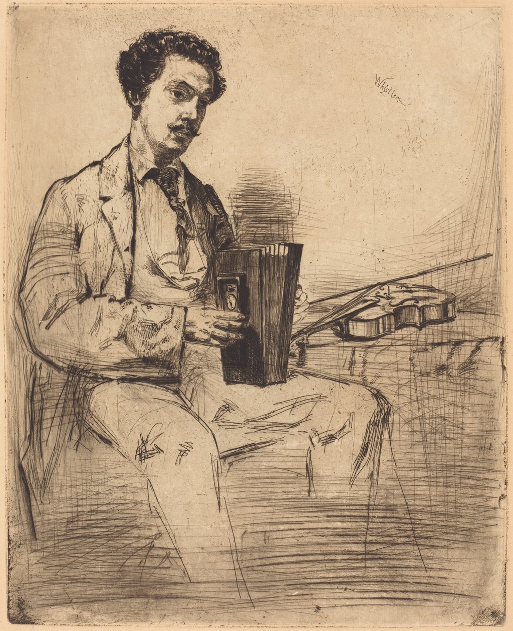 Ross Winans af James McNeill Whistler