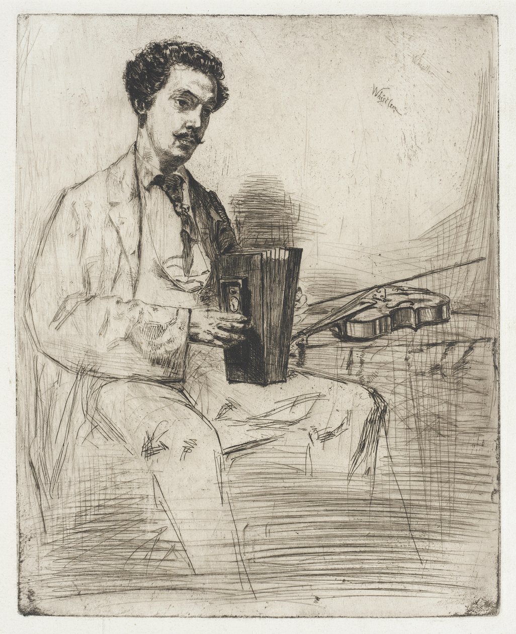 Ross Winans af James McNeill Whistler