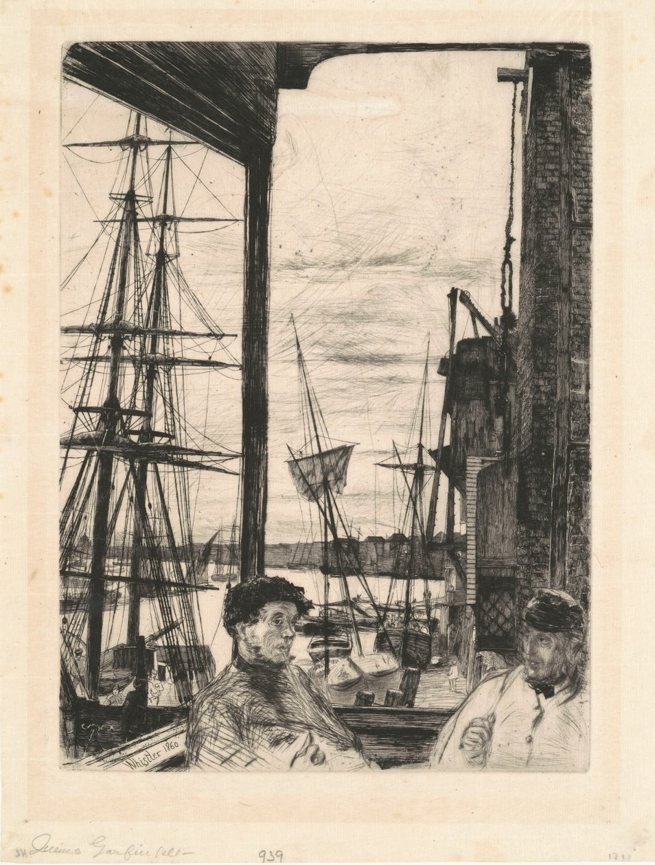 Rotherhithe af James Abbott McNeill Whistler
