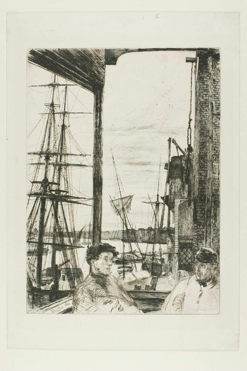 Rotherhithe af James Abbott McNeill Whistler
