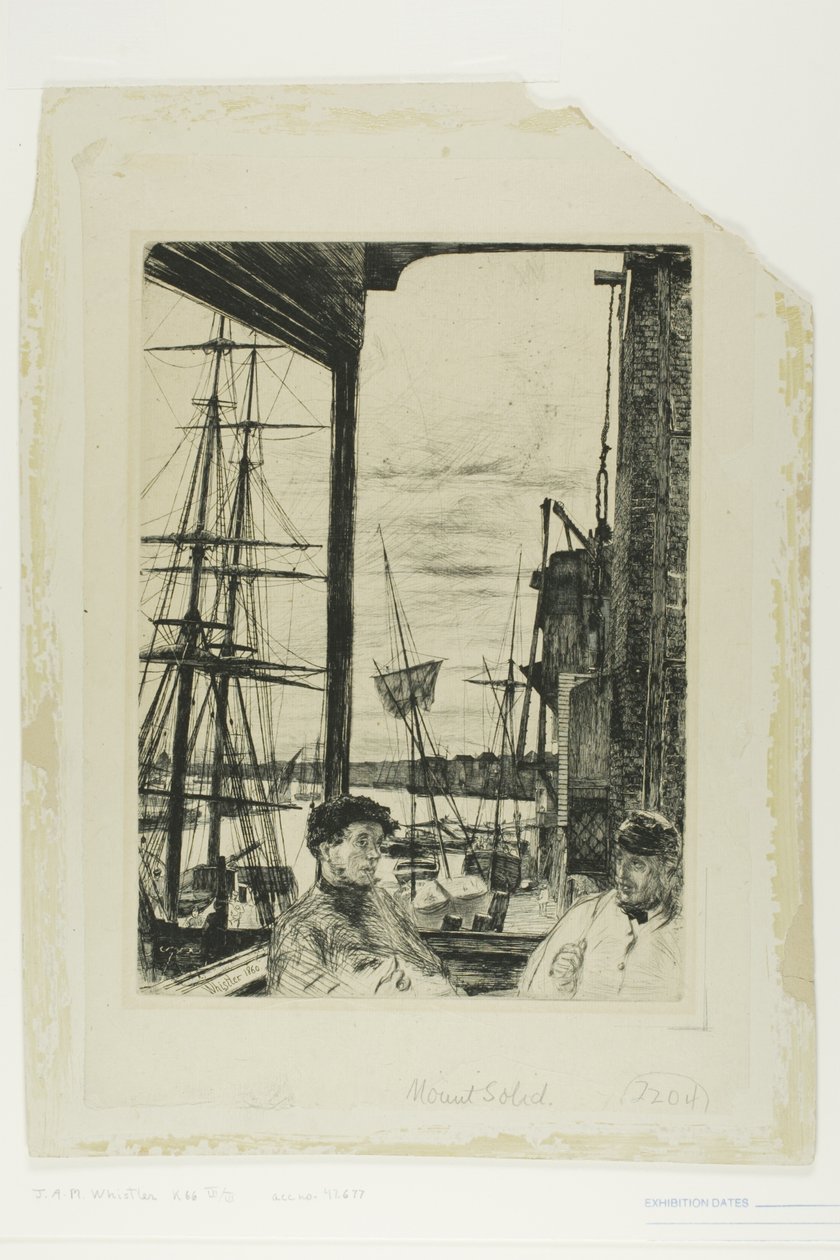 Rotherhithe af James Abbott McNeill Whistler