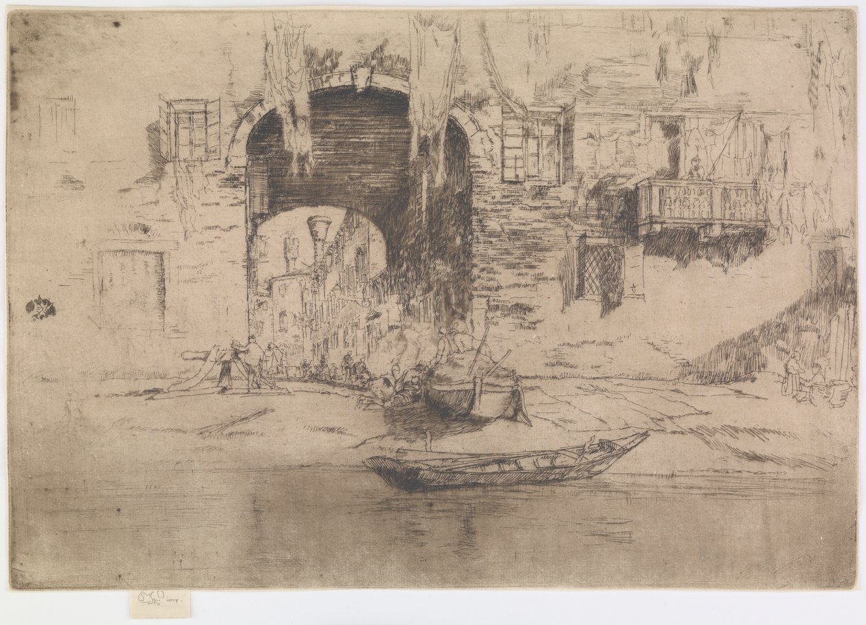 San Biagio af James Abbott McNeill Whistler