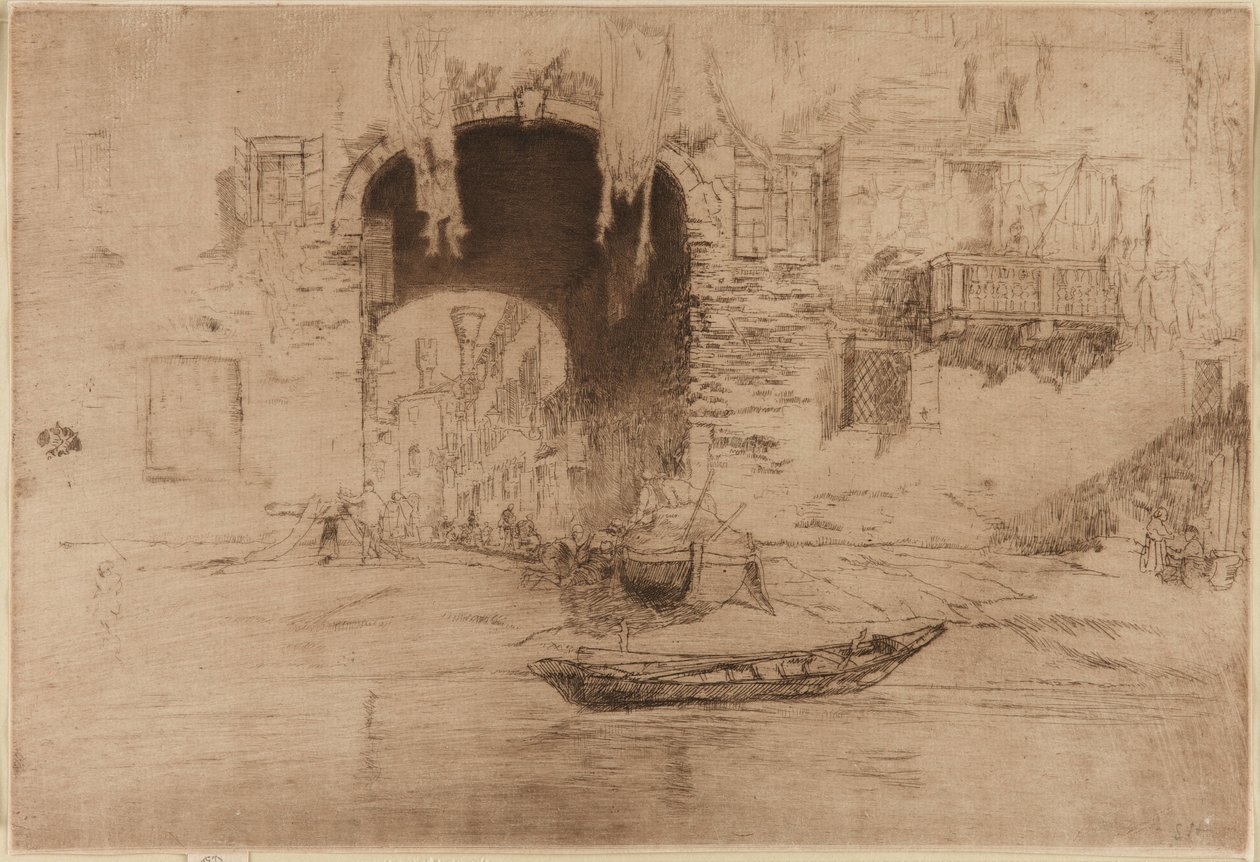 San Biagio af James Abbott McNeill Whistler