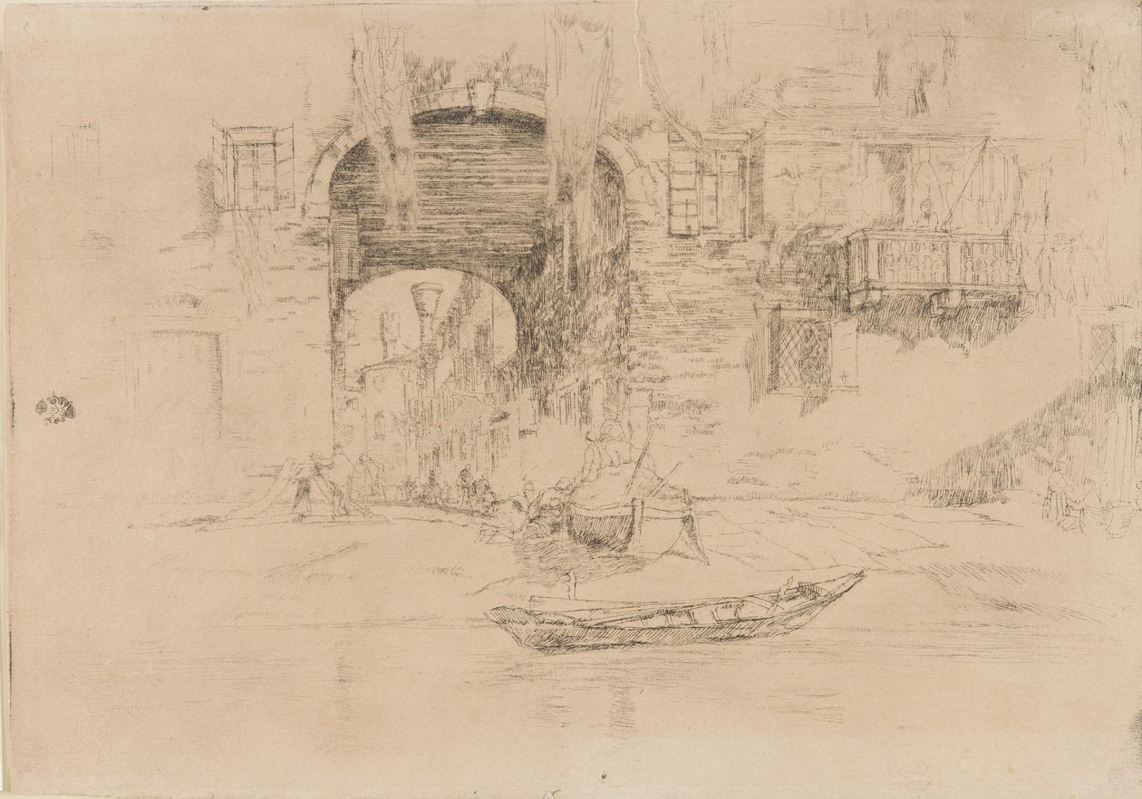 San Biagio af James Abbott McNeill Whistler