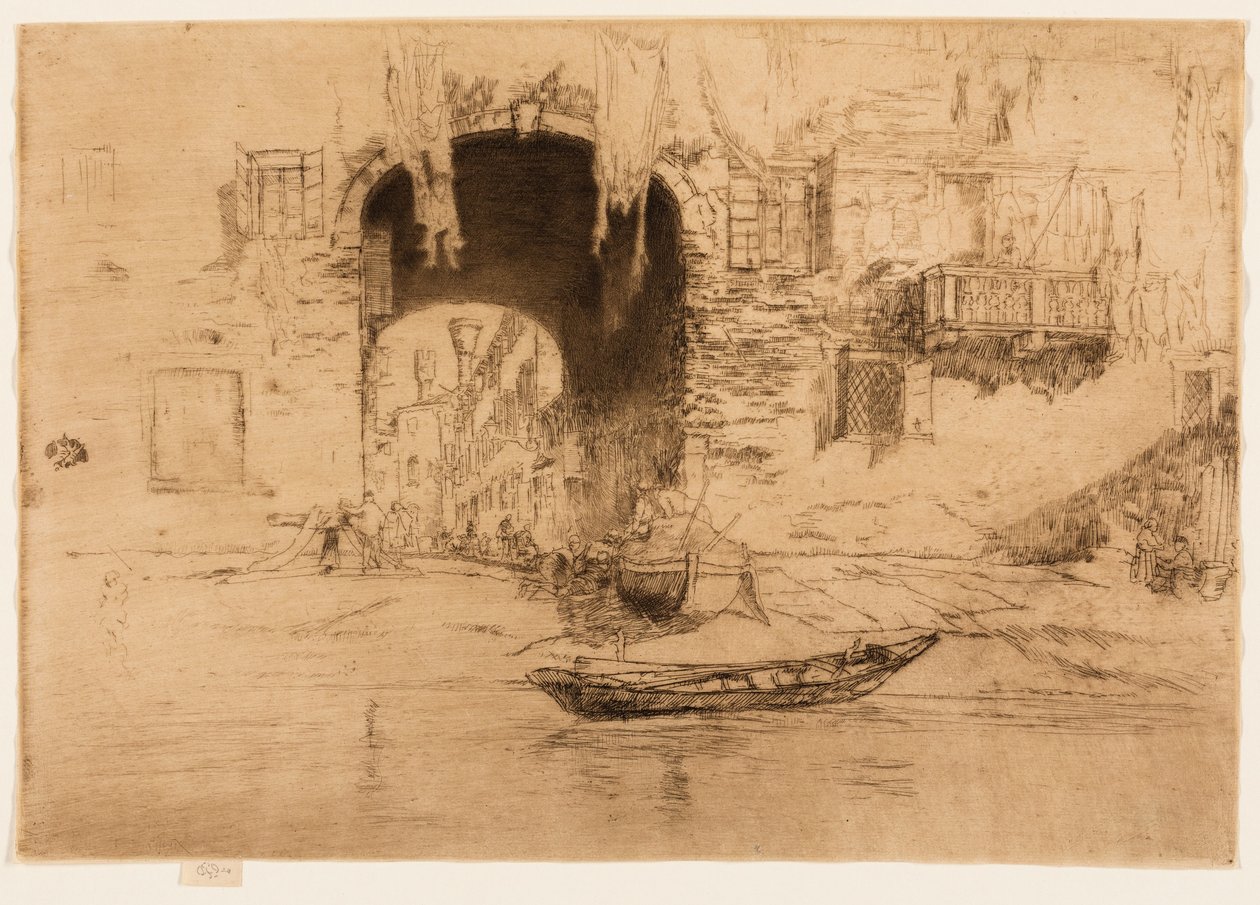 San Biagio af James Abbott McNeill Whistler