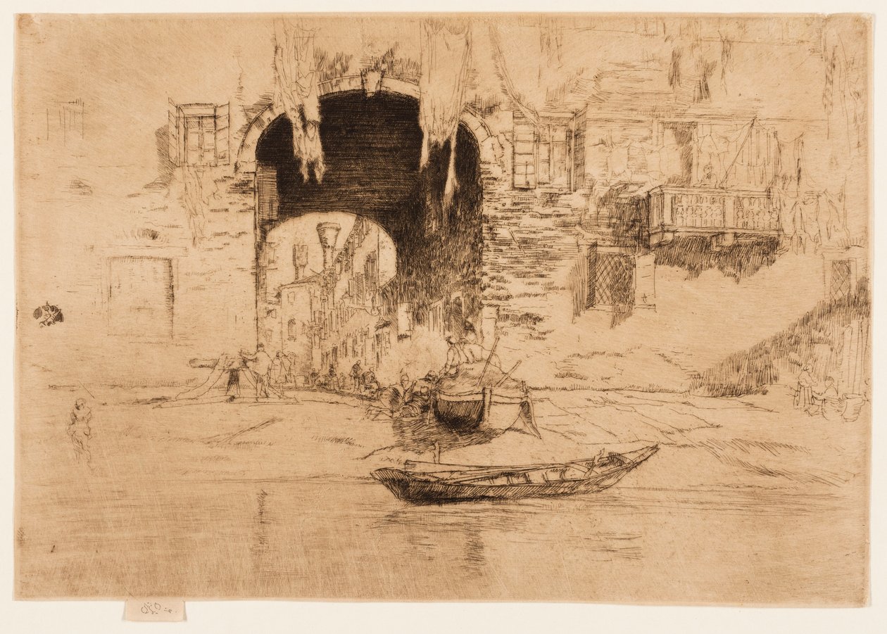 San Biagio af James Abbott McNeill Whistler