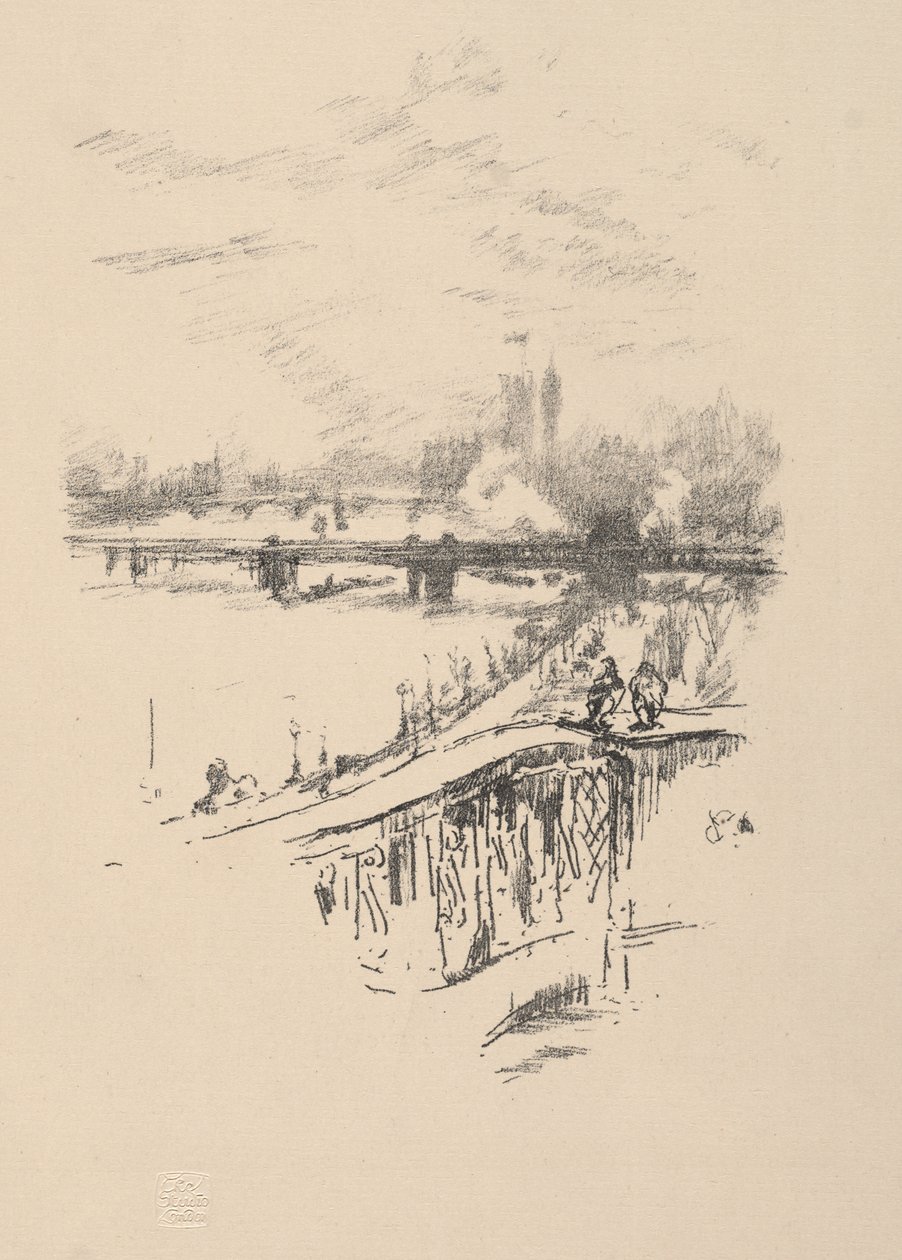 Savoy-duer af James McNeill Whistler