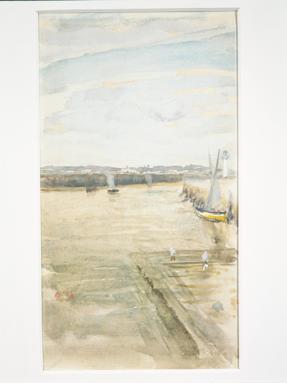 Scene på Mersey af James McNeill Whistler