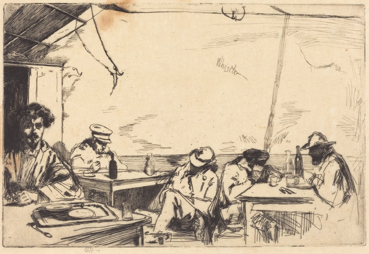 Suppe for tre sous af James McNeill Whistler