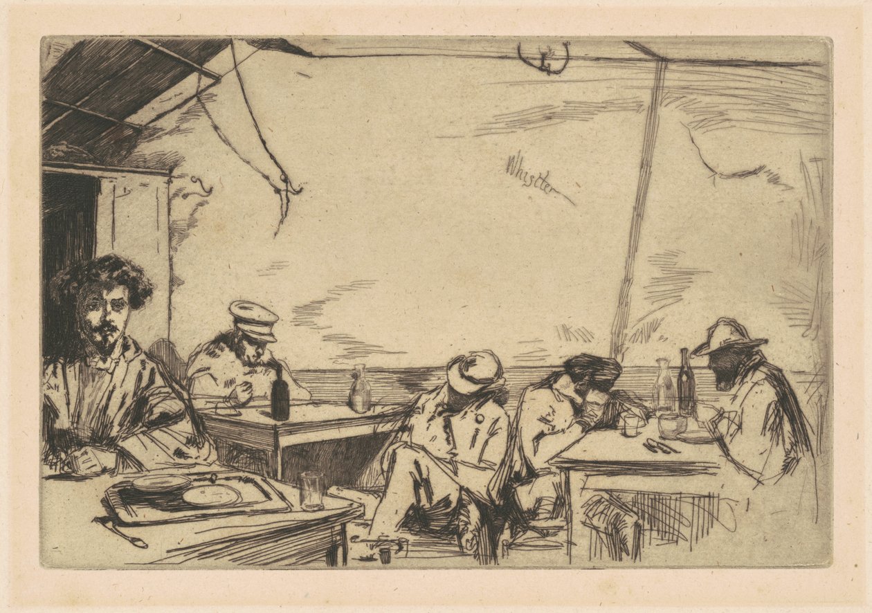 Suppe for tre sous af James McNeill Whistler