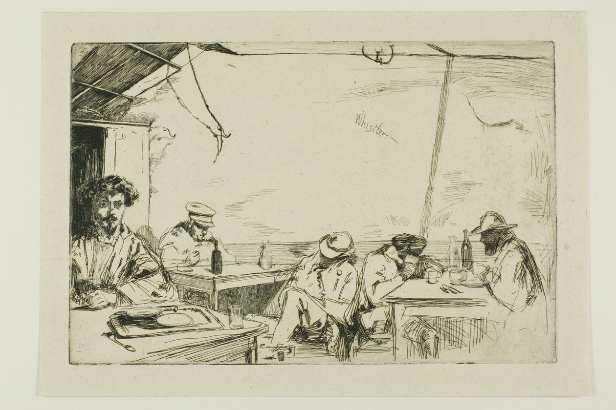 Suppe for tre sous (suppe for tre sous) af James Abbott McNeill Whistler