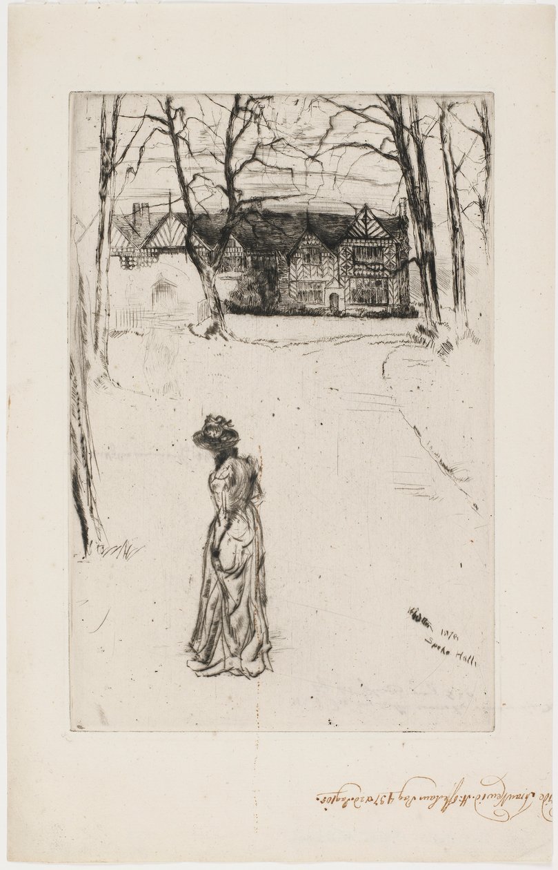 Speke Hall: Avenue af James Abbott McNeill Whistler