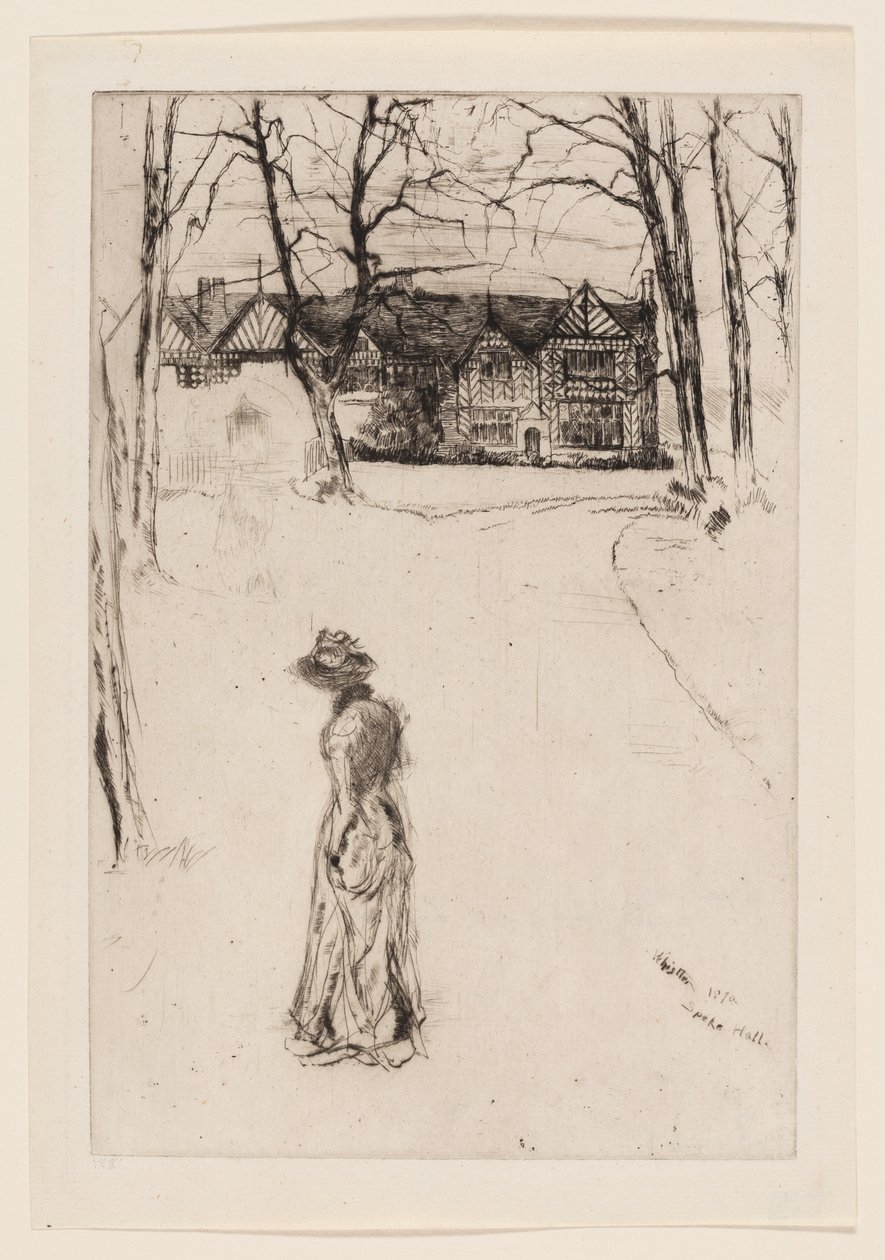 Speke Hall: Avenue af James Abbott McNeill Whistler