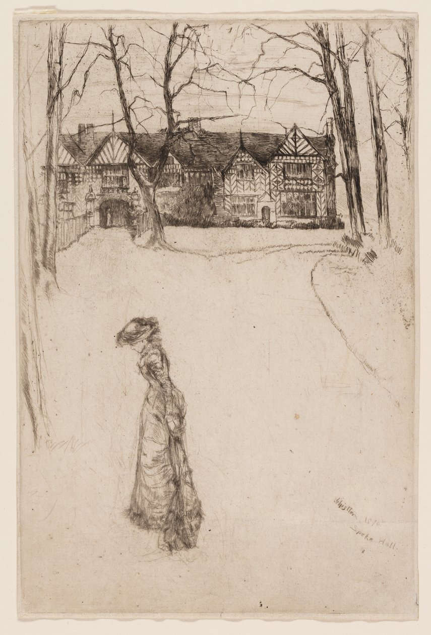 Speke Hall: Avenue af James Abbott McNeill Whistler