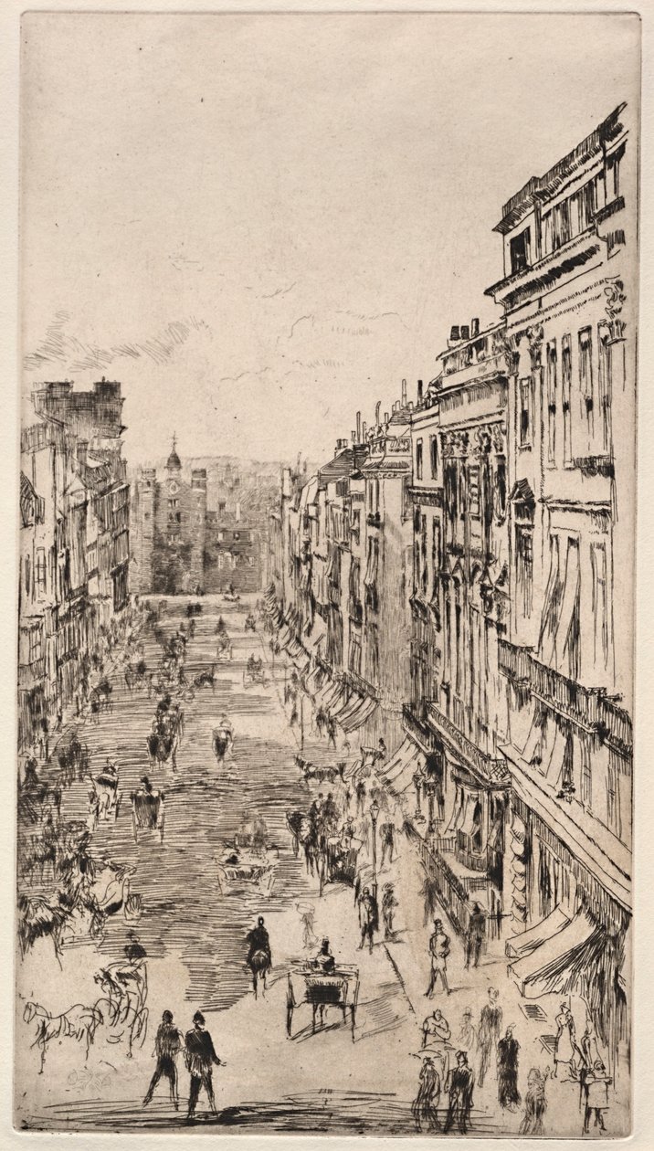 James Street af James McNeill Whistler