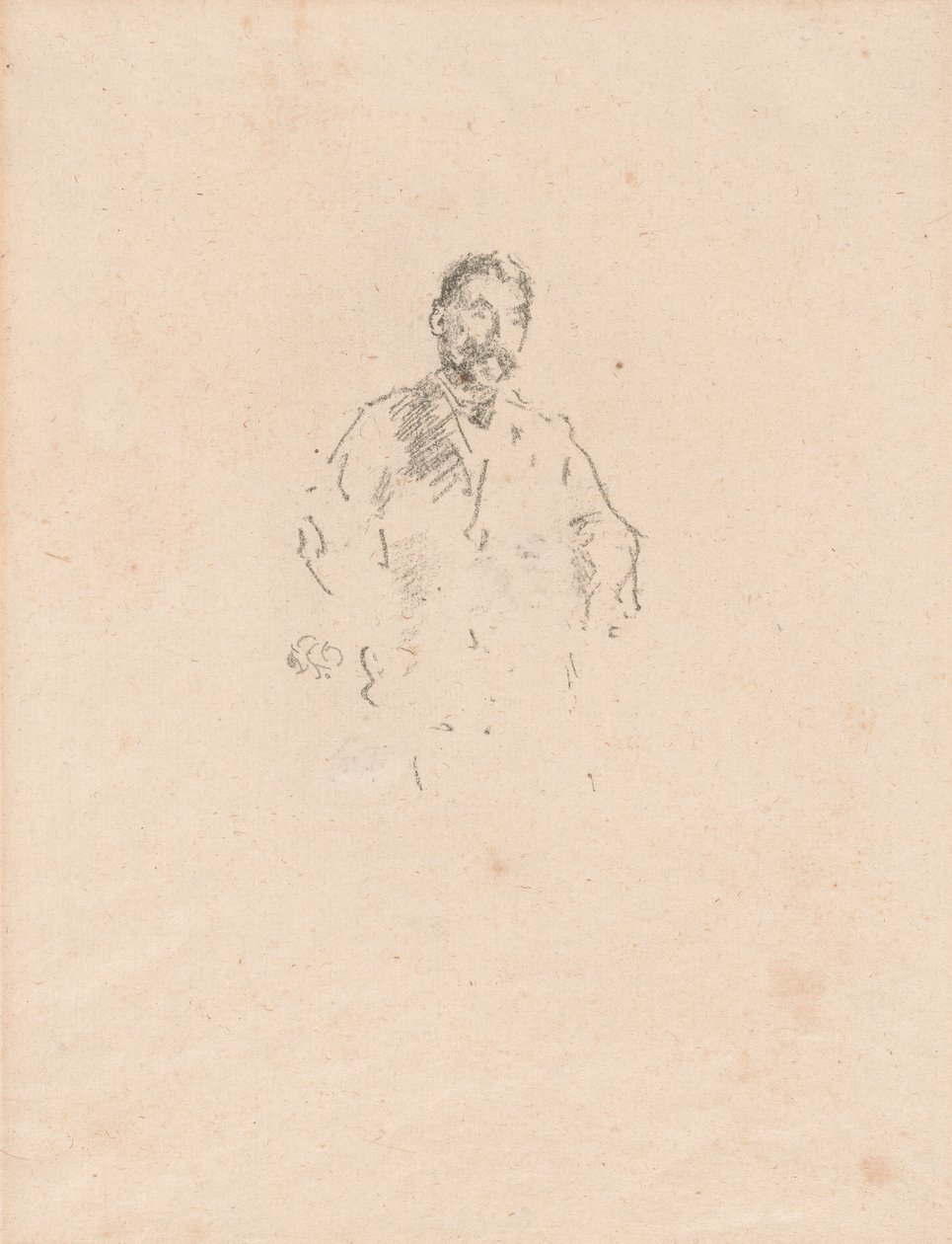 Stephane Mallarmé, nr. 2 af James Abbott McNeill Whistler