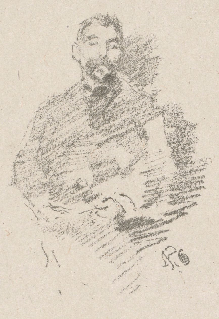 Stephane Mallarme af James McNeill Whistler