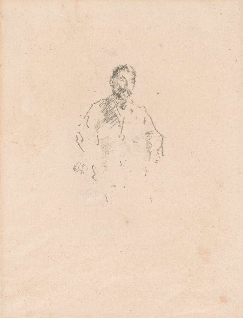 Stephane Mallarmé, nr. 2 af James McNeill Whistler