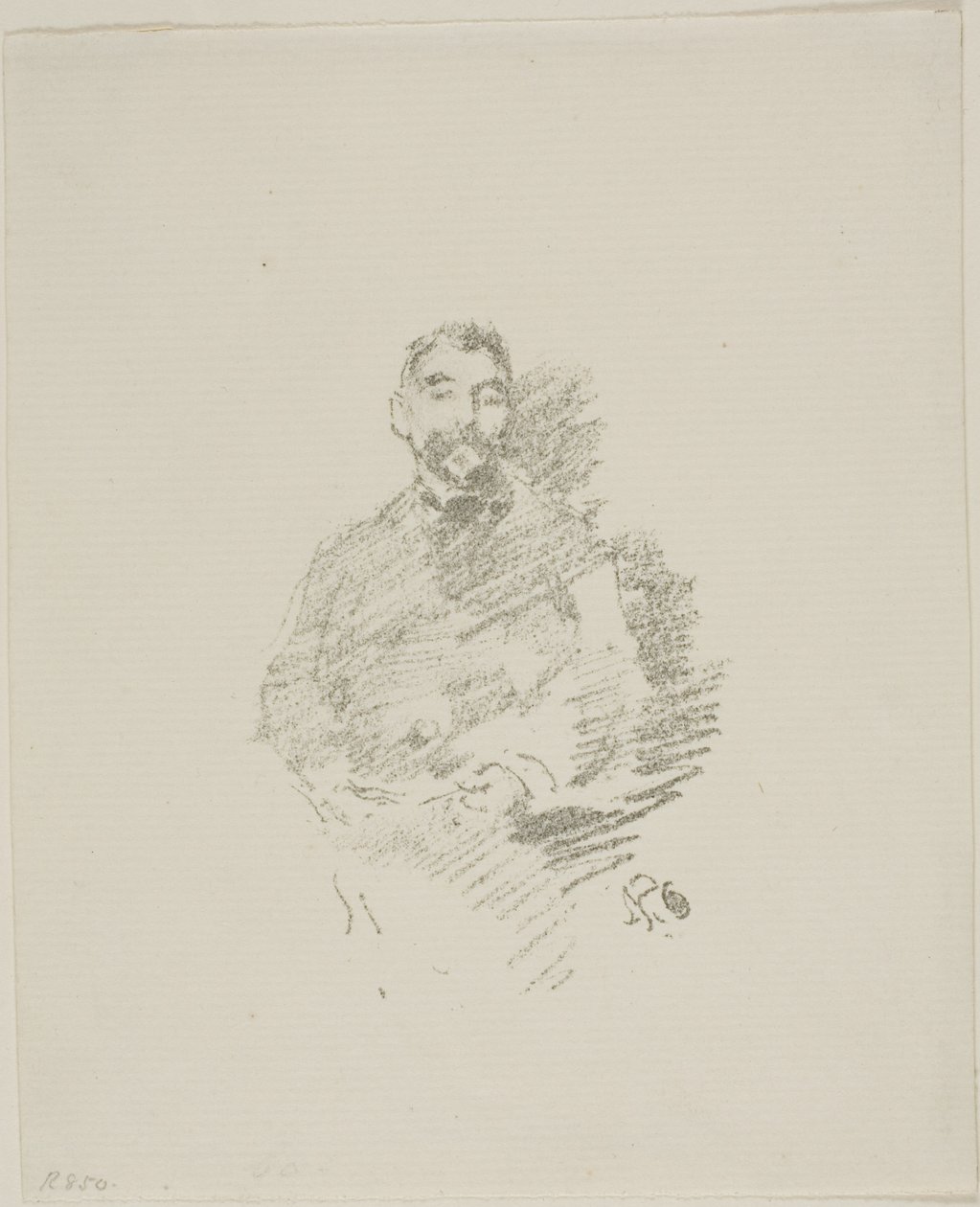 Stephane Mallarme af James Abbott McNeill Whistler