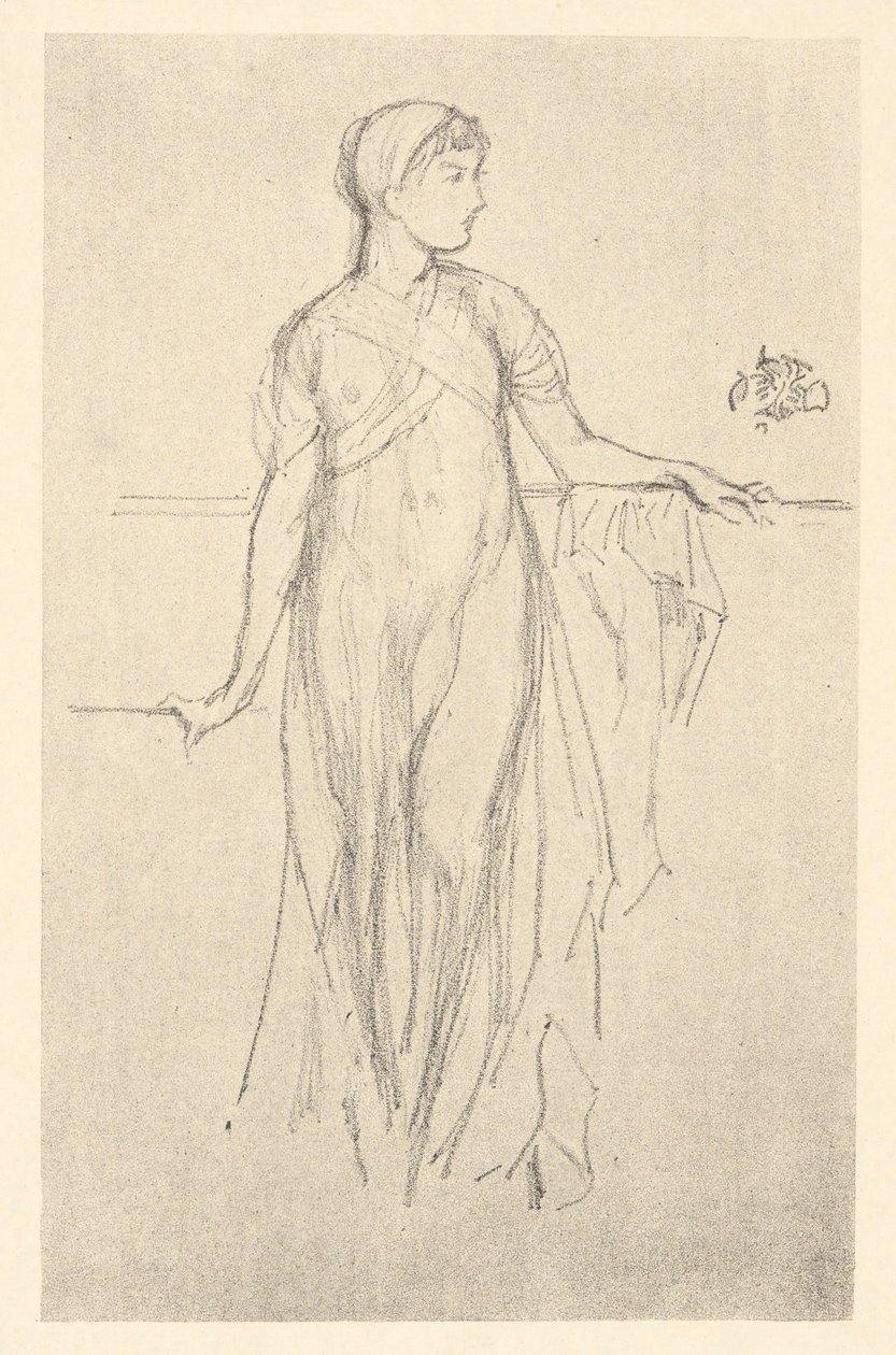 Studie, klassisk figur af James Abbott McNeill Whistler