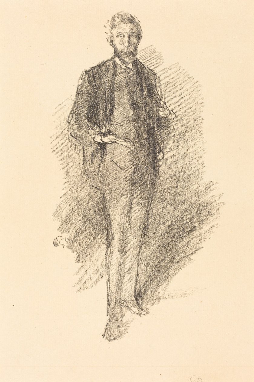 Undersøgelse: Joseph Pennell af James McNeill Whistler
