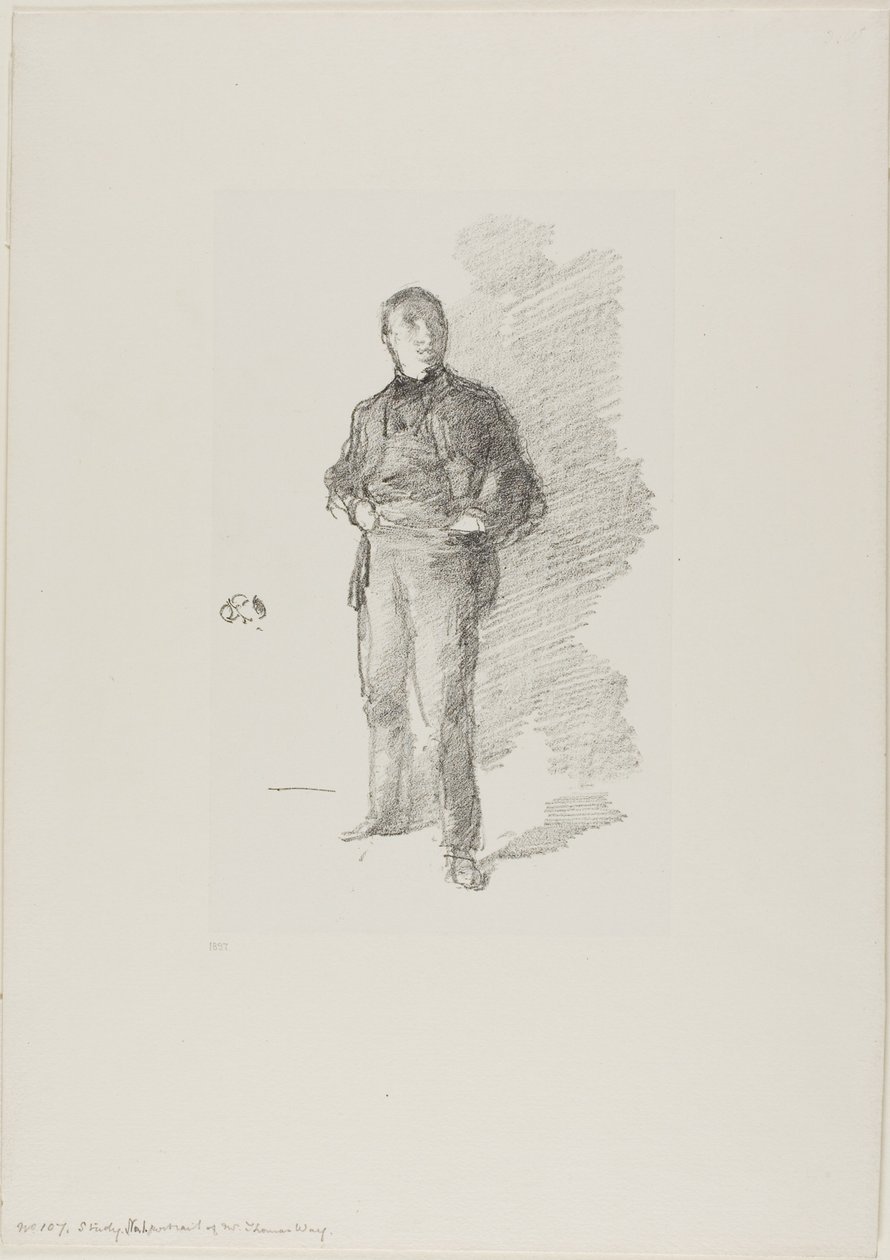 Undersøgelse nr. 1: Mr. Thomas Way af James Abbott McNeill Whistler