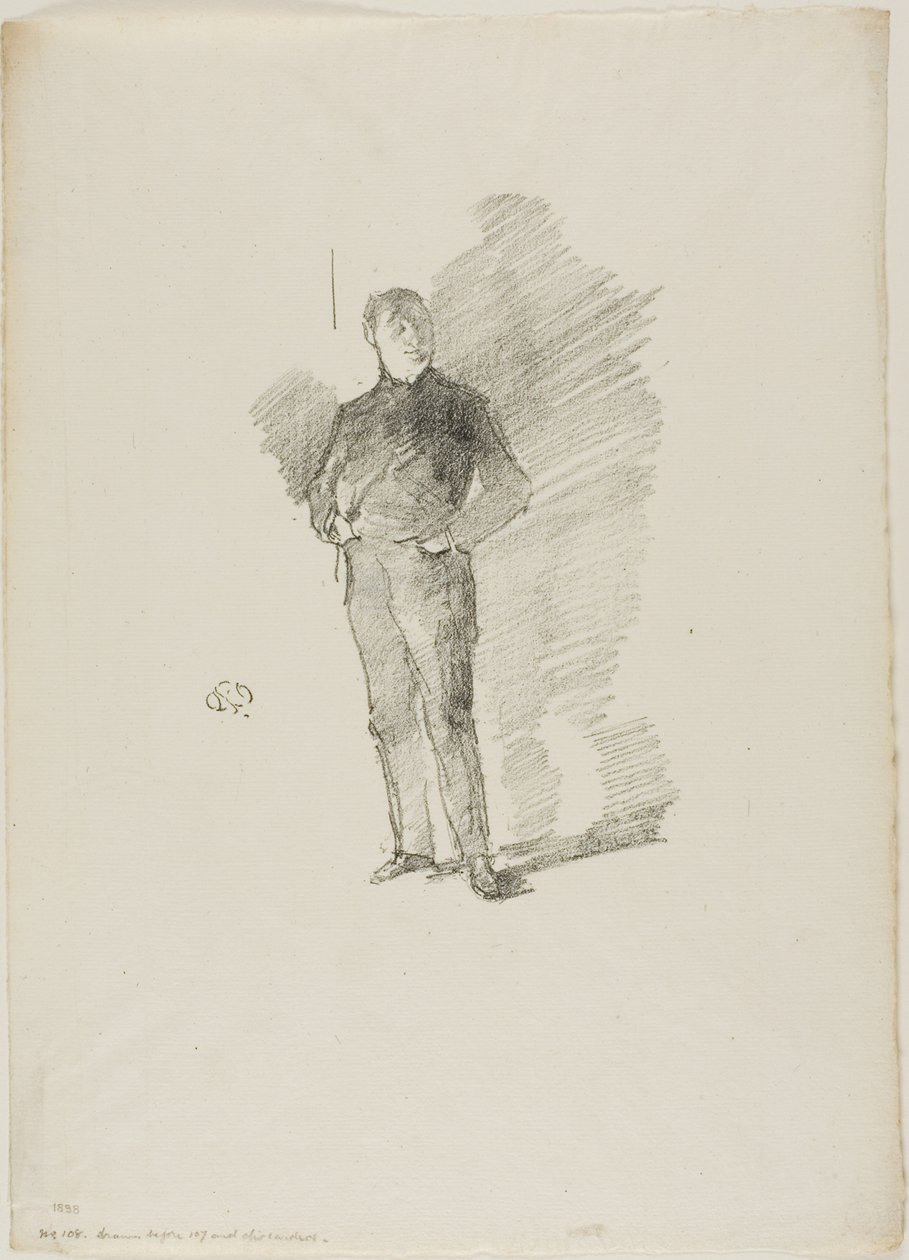 Studie nr. 2: Mr. Thomas Way af James Abbott McNeill Whistler